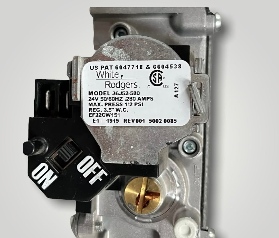 White Rodgers Gas Valve with 3-Burner Manifold and 3-Cell Burner Assembly SET