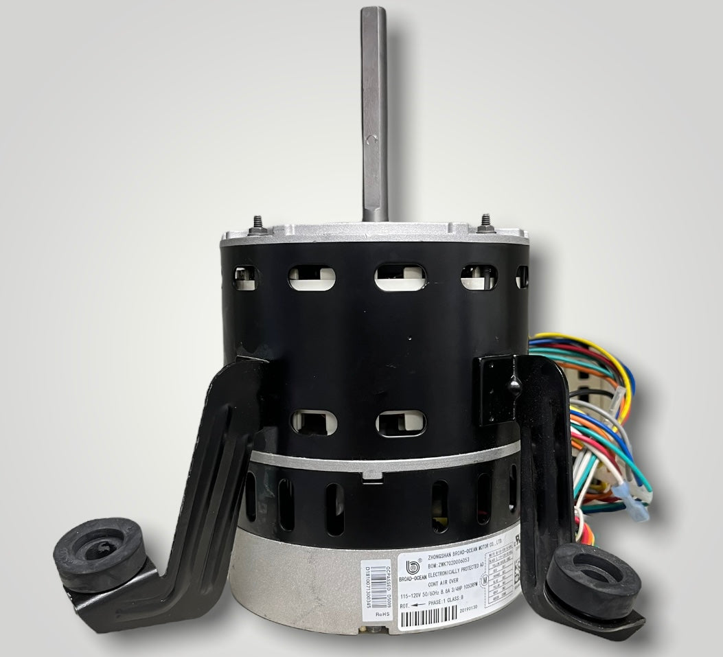 3/4 HP OEM Carrier Enterprise Broad-Ocean Blower Motor