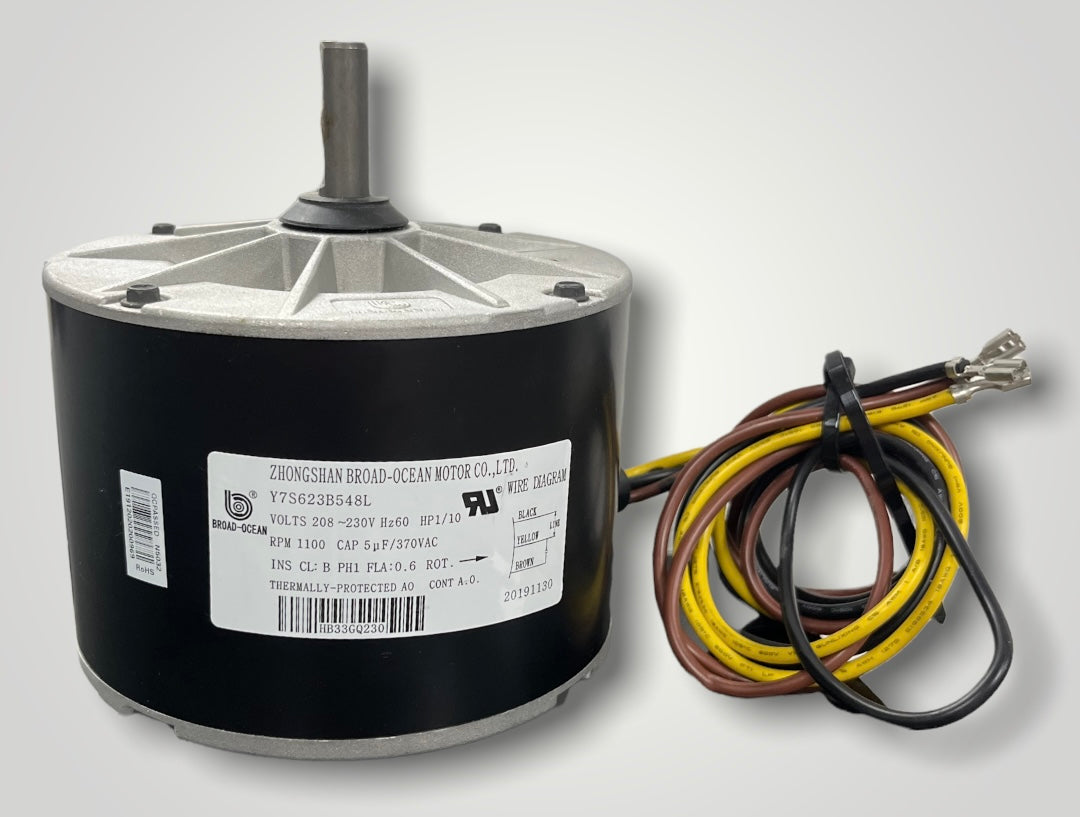 1/10 HP OEM Carrier Enterprise Broad-Ocean Condenser Motor