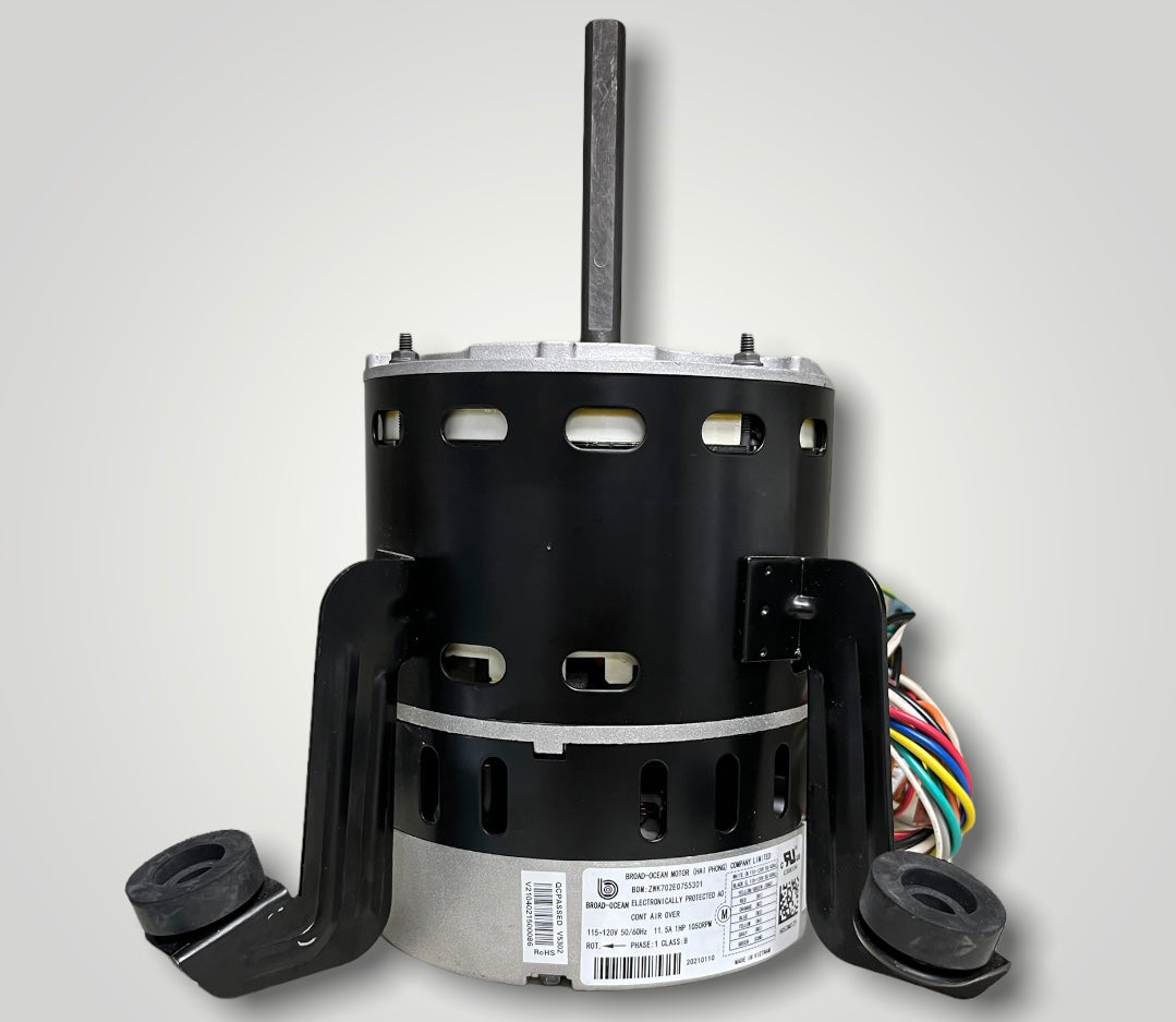 1 HP OEM Carrier Enterprise Broad-Ocean Blower Motor